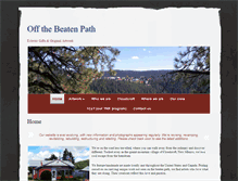 Tablet Screenshot of offthebeatenpathstuff.com